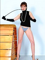 Tight ass leggy mature mistress